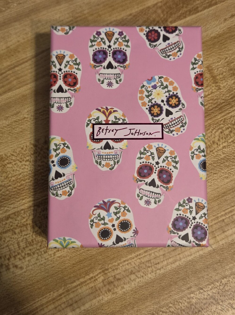 Betsey Johnson NWT Sugar Skull Pin/Brooch NIB - Picture 4 of 4